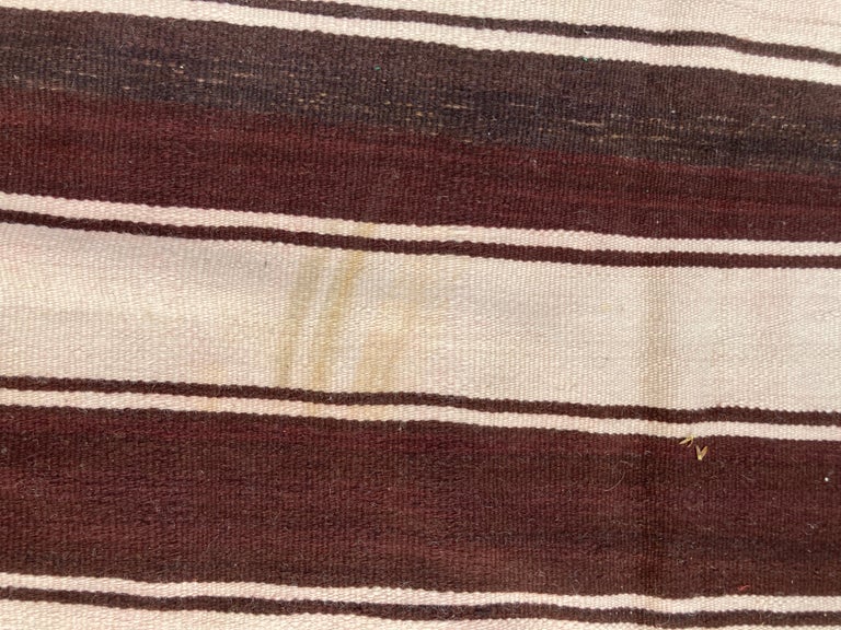 Moroccan Vintage Tribal Kilim Textile, circa 1960 For Sale 8
