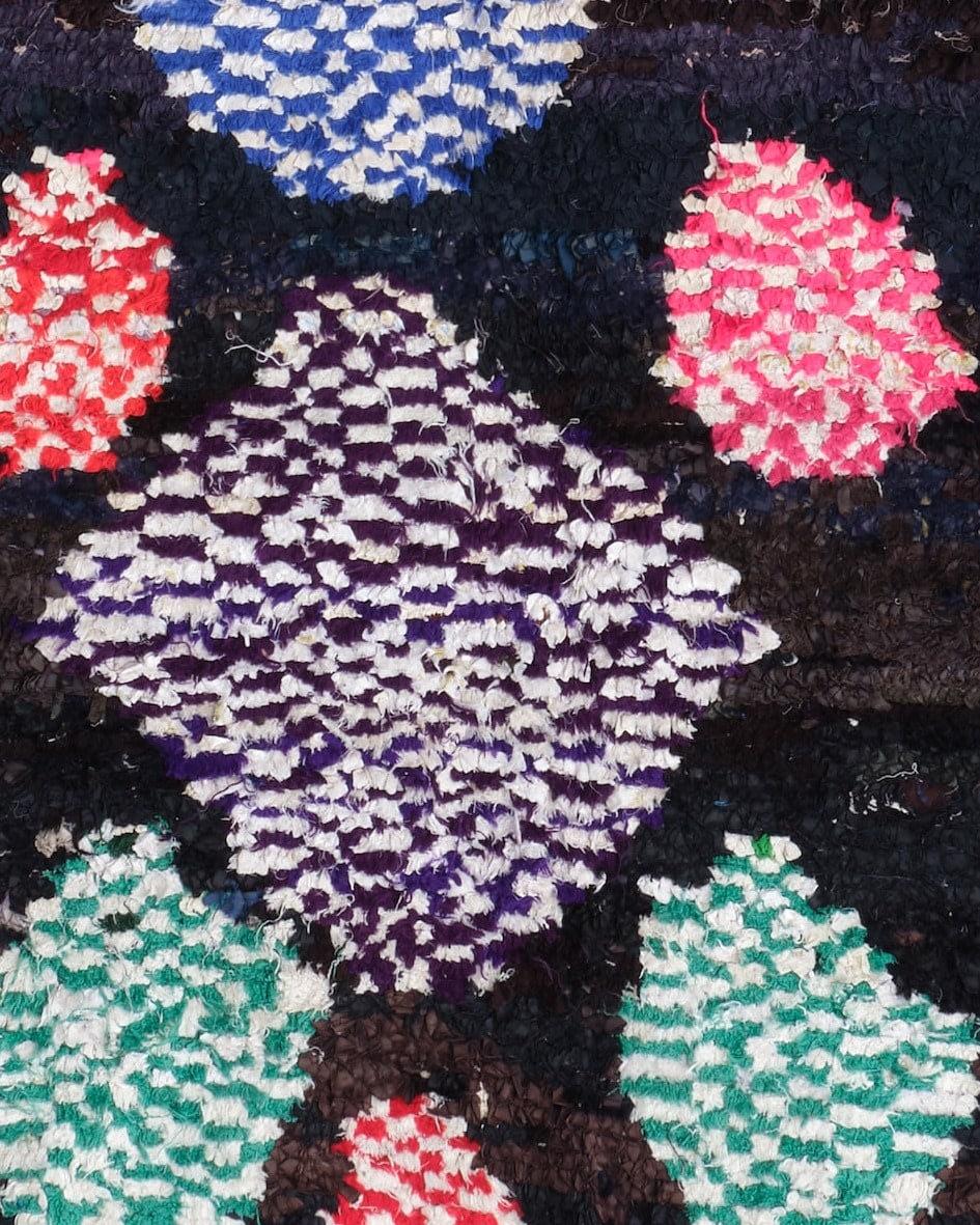 20th Century Moroccan, Vintage Tribal rug from Azilal For Sale
