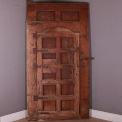 Moroccan Wooden Studded Door and Frame