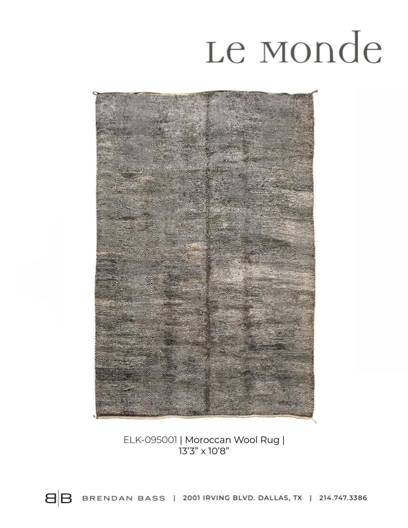 Moroccan Wool Rug For Sale 4