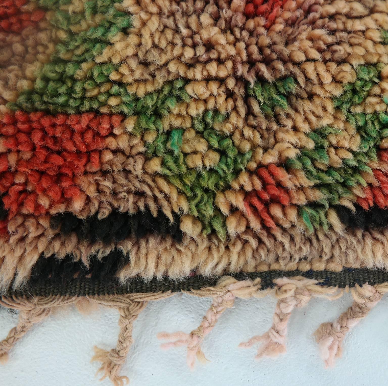 Moroccan Wool Rug Talsint, circa 1980 1