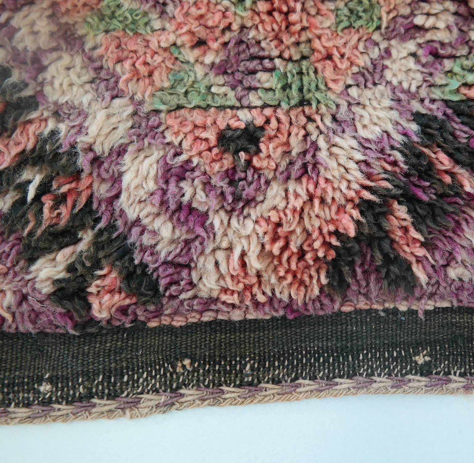 Moroccan Wool Rug Talsint, circa 1980 2