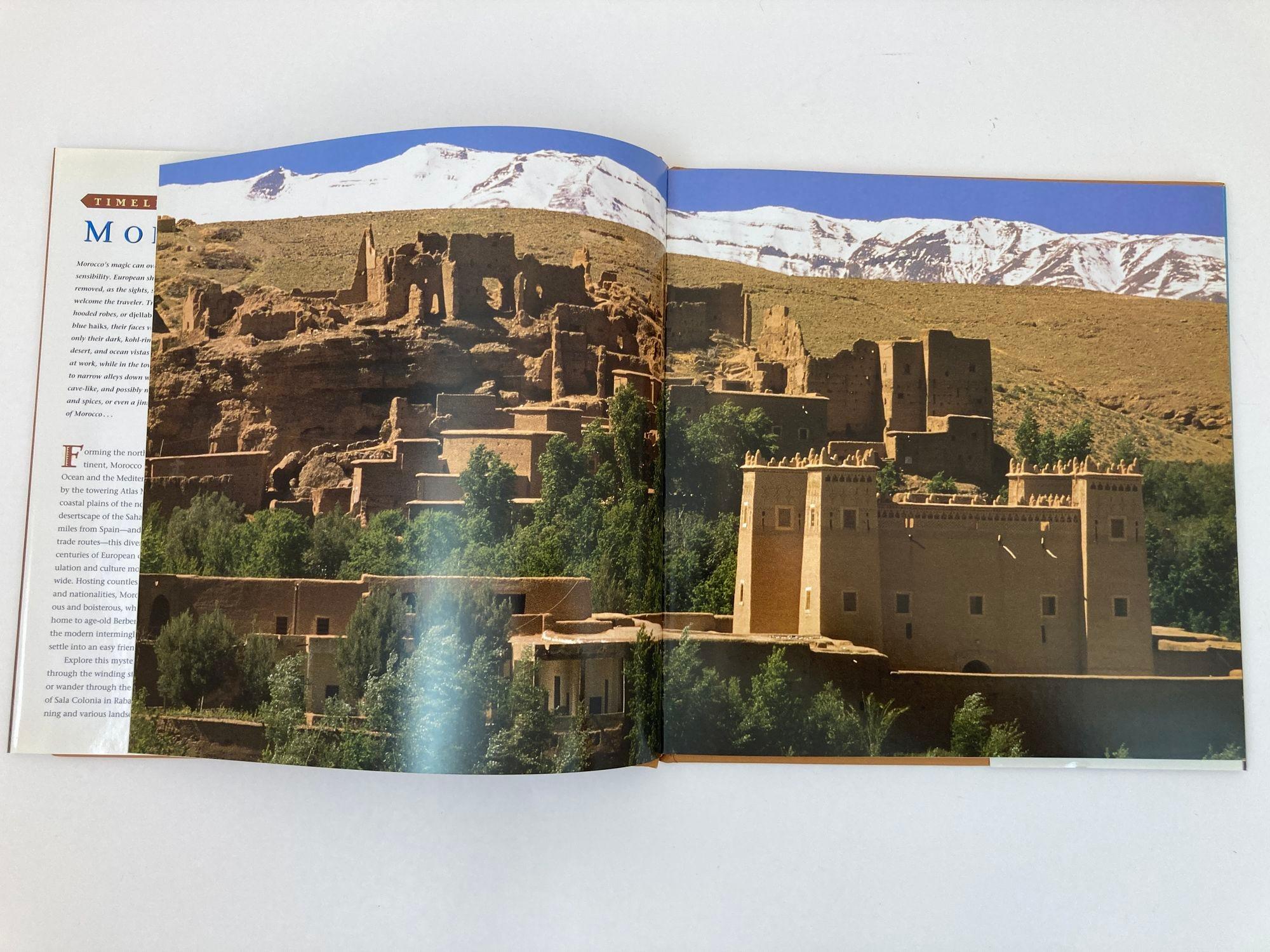 Morocco Timeless Places Hardcover by Annette Solyst In Good Condition For Sale In North Hollywood, CA