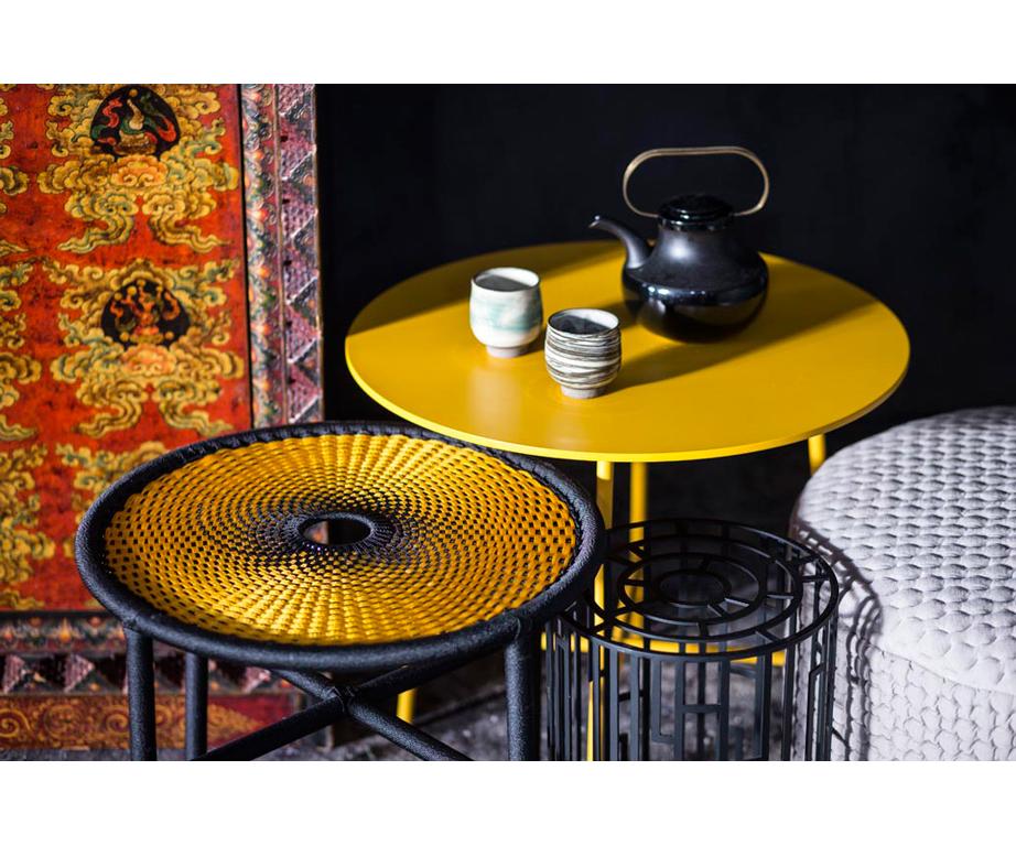 Moroso Banjooli Small Table by Sebastian Herkner In New Condition For Sale In Brooklyn, NY