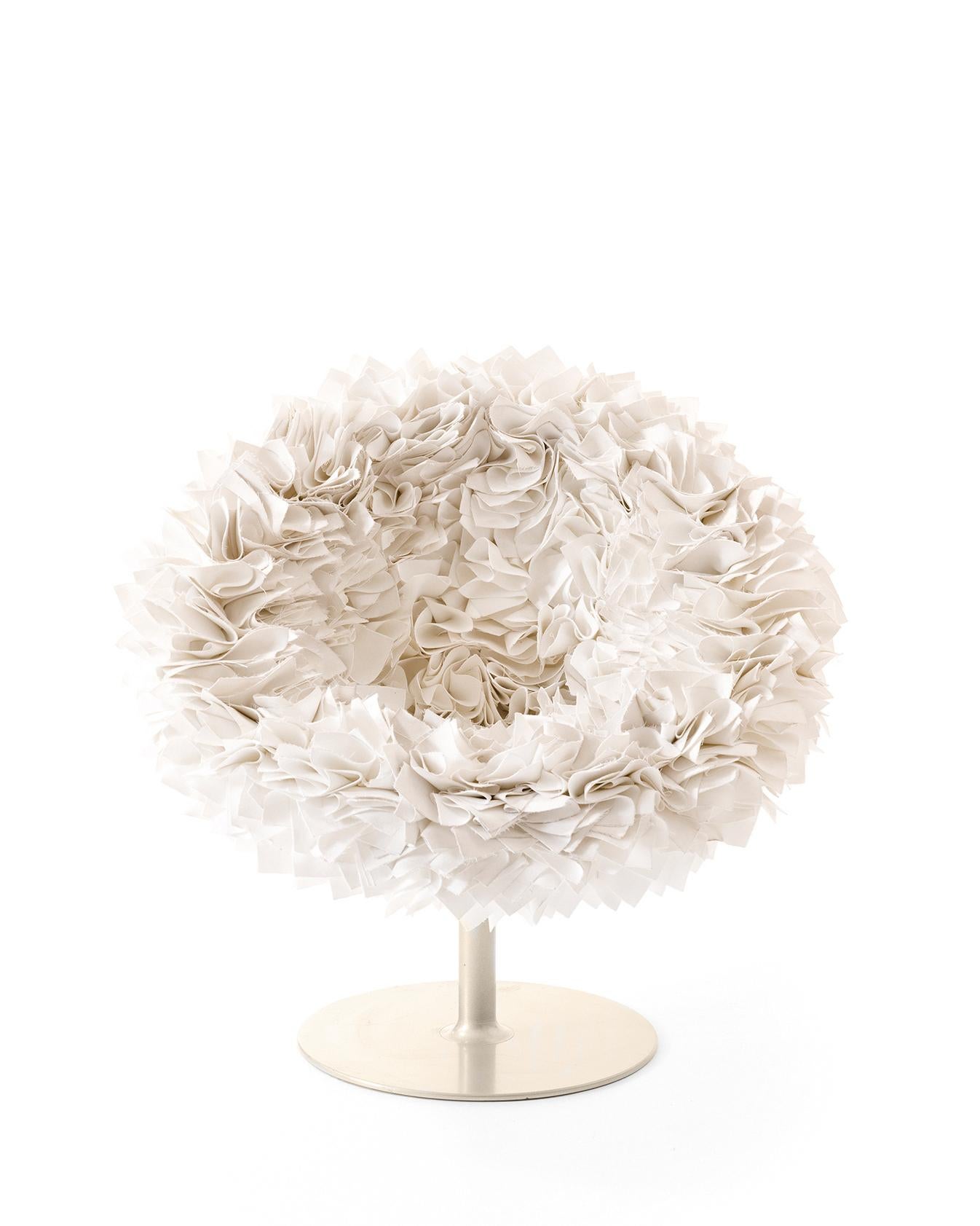 Italian Moroso BOUQUET Armchair in Sand Finish by Tokujin Yoshioka For Sale