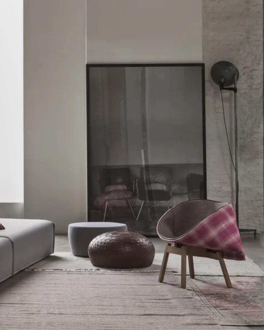 Italiano Moroso DEW Small Ottoman di Nendo in vendita