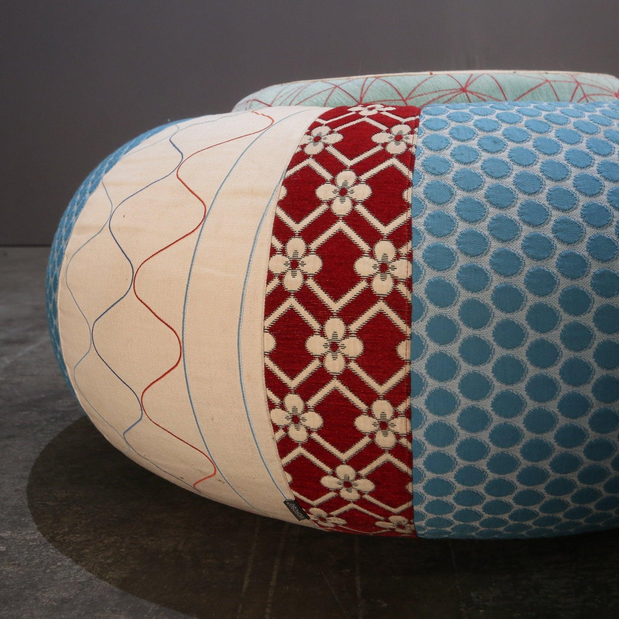 Italian Moroso Donut Pouf by Edward Van Vliet