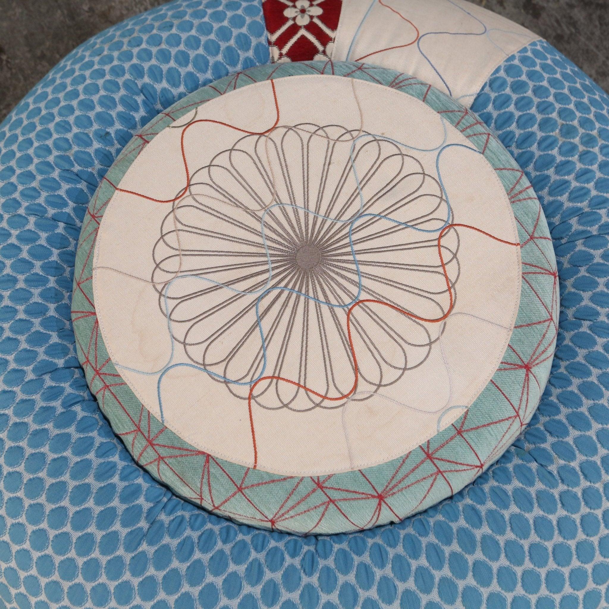 Contemporary Moroso Donut Pouf by Edward Van Vliet