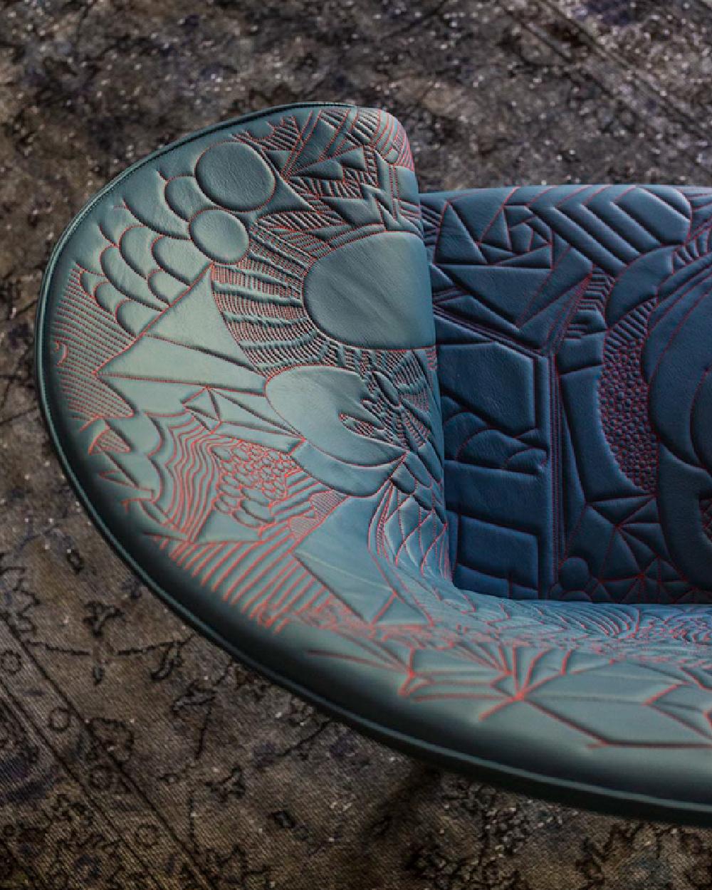 Sillón Moroso DOODLE de Front Acero en venta