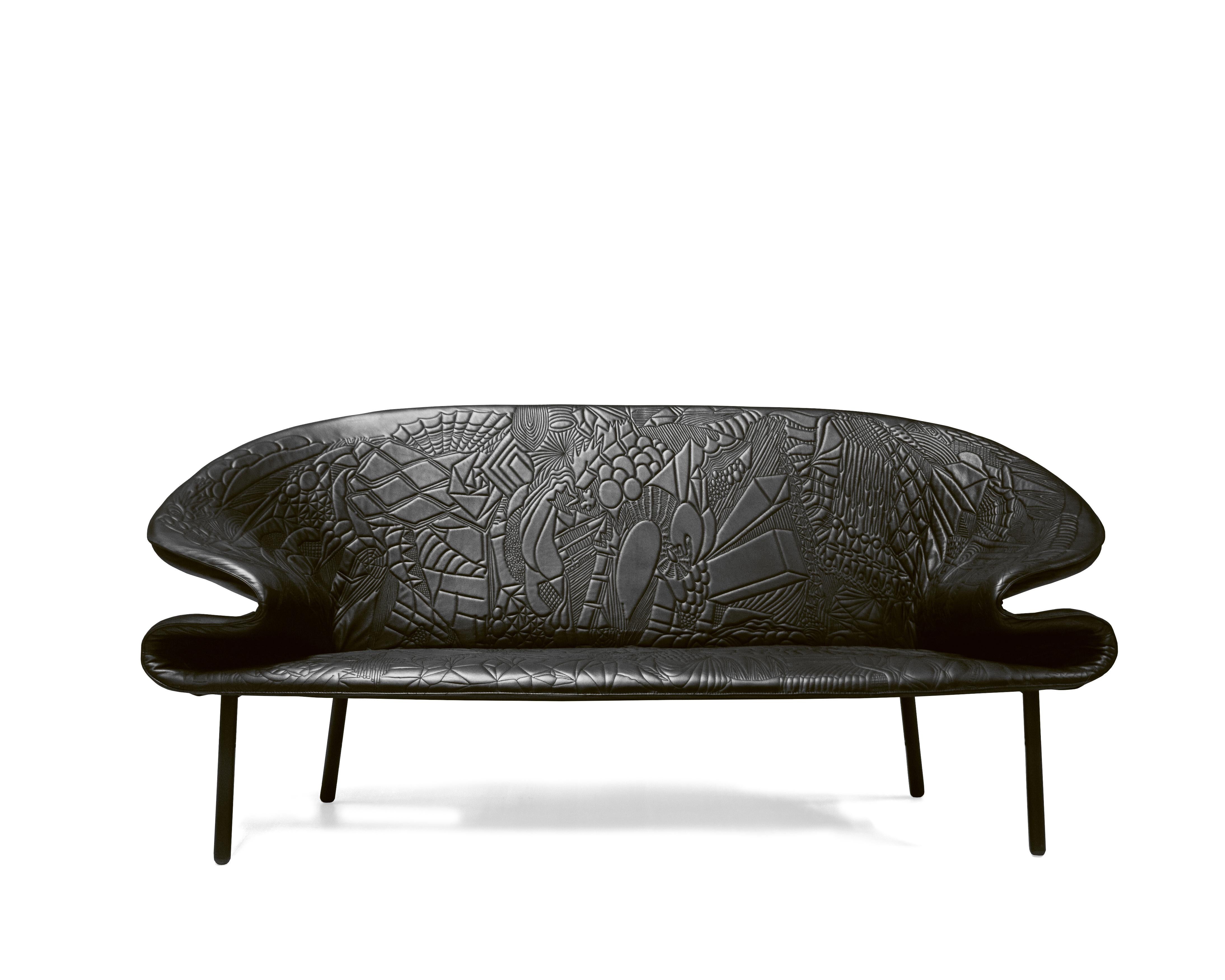 XXIe siècle et contemporain Canapé DOODLE Moroso par devant en vente