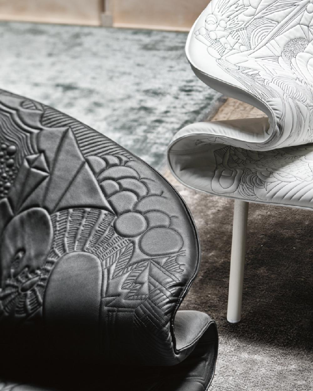 Canapé DOODLE Moroso par devant en vente 1