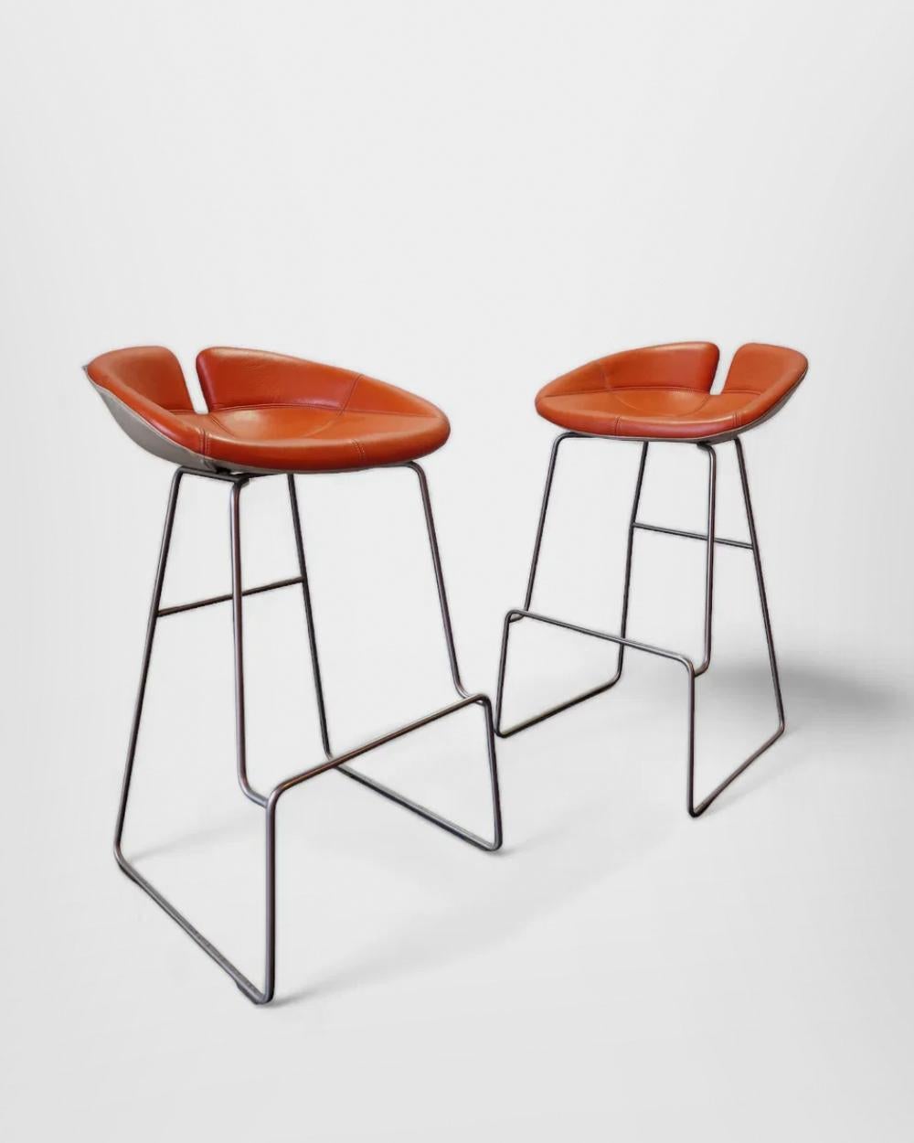Modern Moroso FJORD Bar stool by Patricia Urquiola For Sale