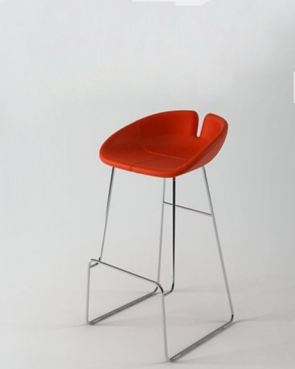 Moroso FJORD Bar stool by Patricia Urquiola In New Condition For Sale In Brooklyn, NY
