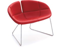 Fauteuil moyen Moroso FJORD de Patricia Urquiola