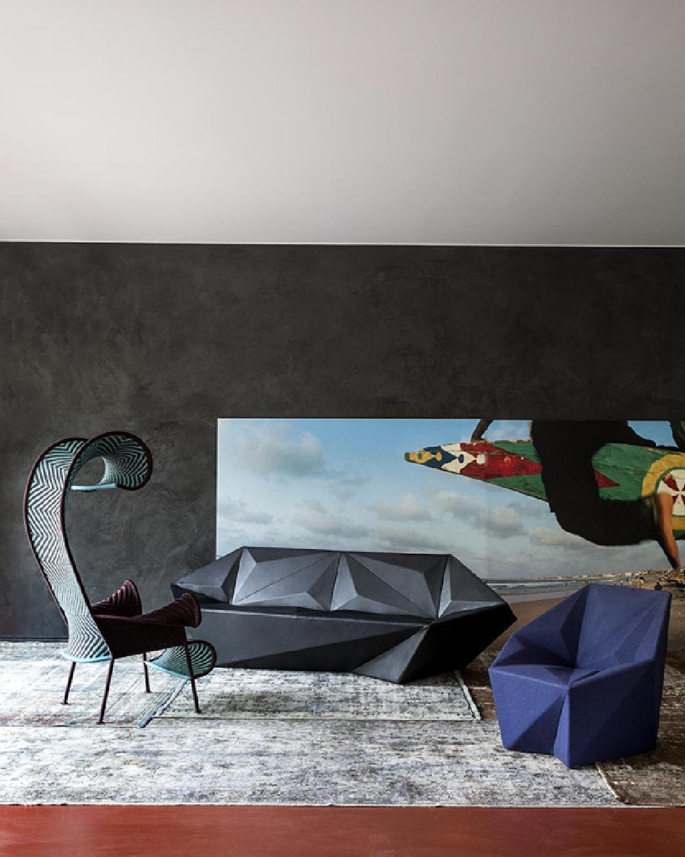 Sofá Moroso GEMMA de Daniel Libeskind Siglo XXI y contemporáneo en venta