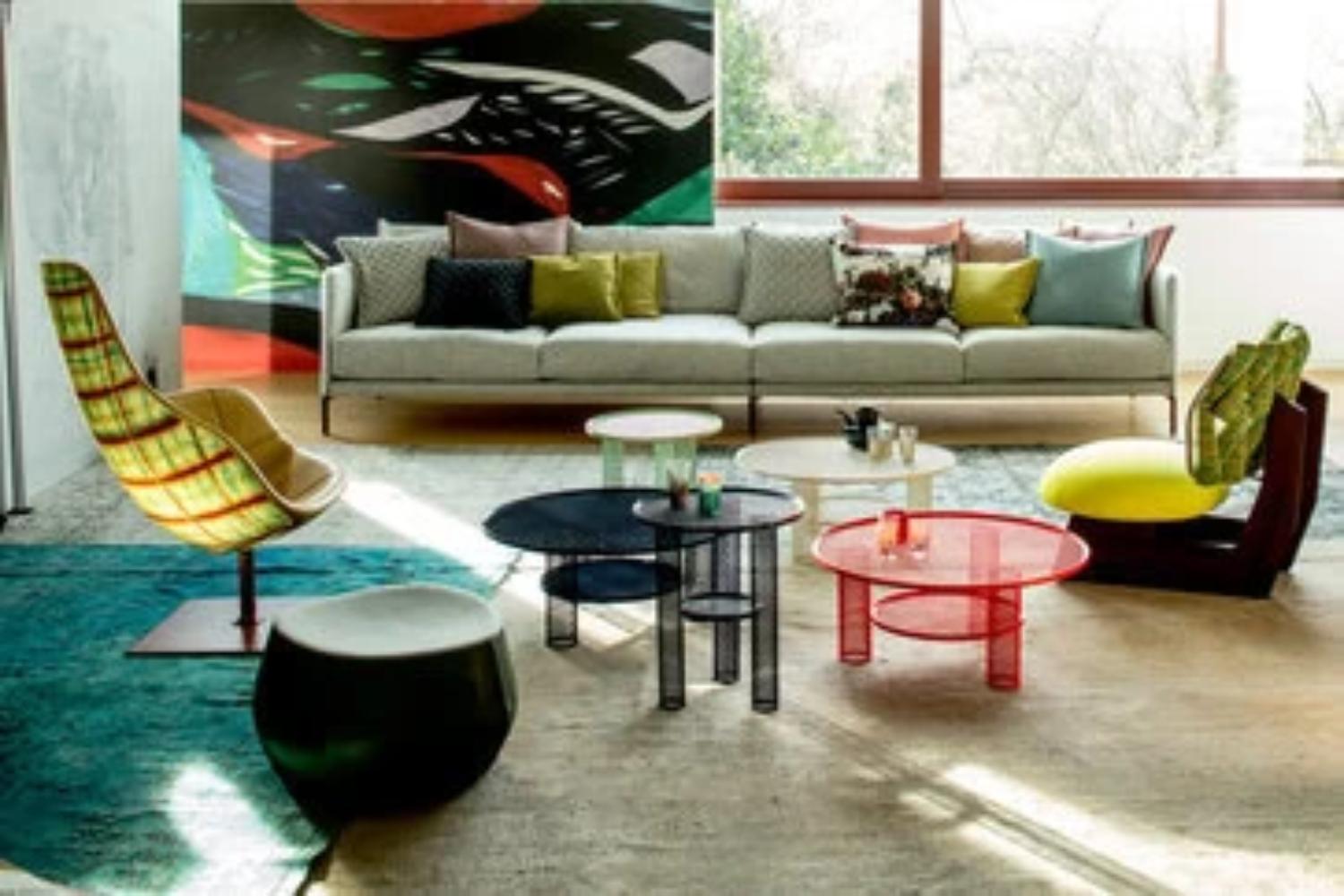Sofá Moroso Gentry 3 plazas by Patricia Urquiola Moderno en venta