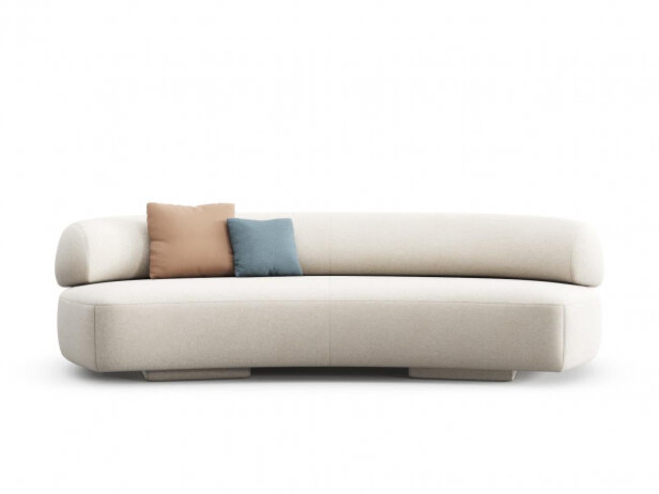 Sofá 2 plazas Moroso Gogan en Clunis, Nieve by Patricia Urquiola en Nuevo estado para la venta en Brooklyn, NY