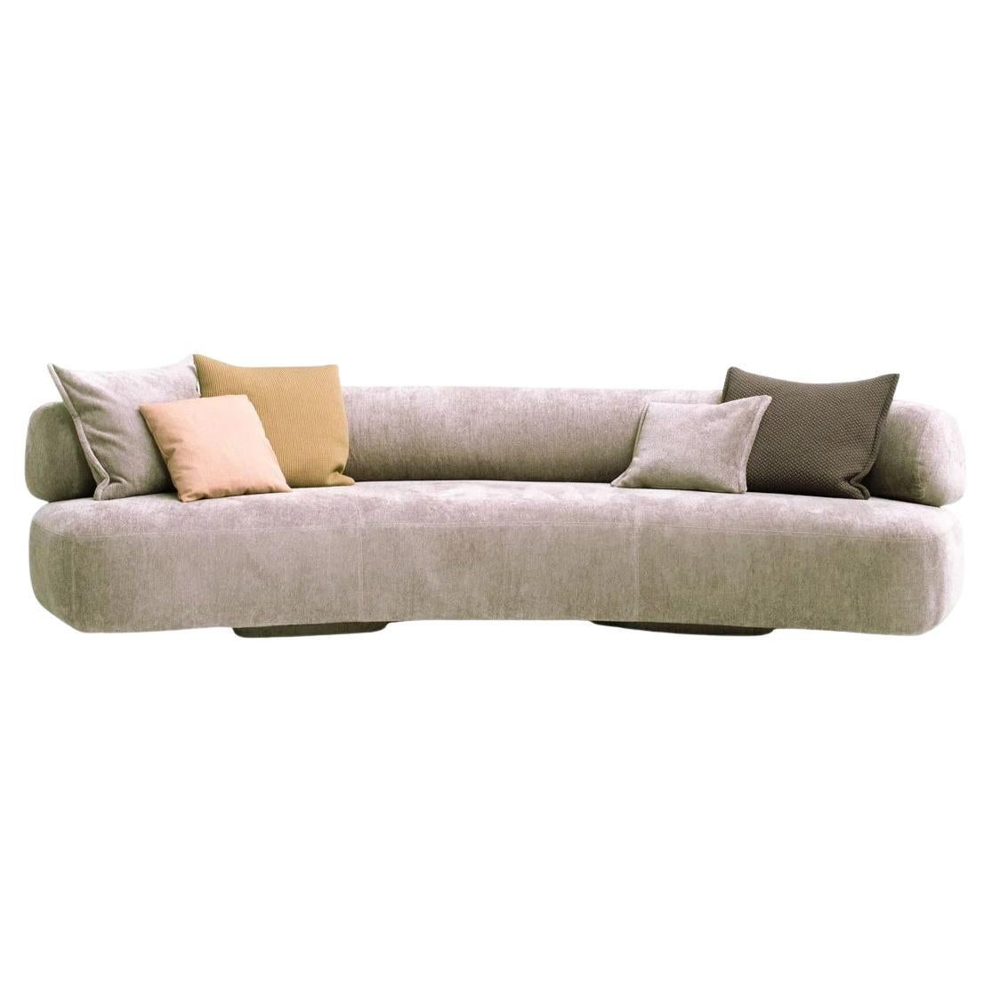 Moroso Gogan 2-seater Sofa in Orsetto natura by Patricia Urquiola