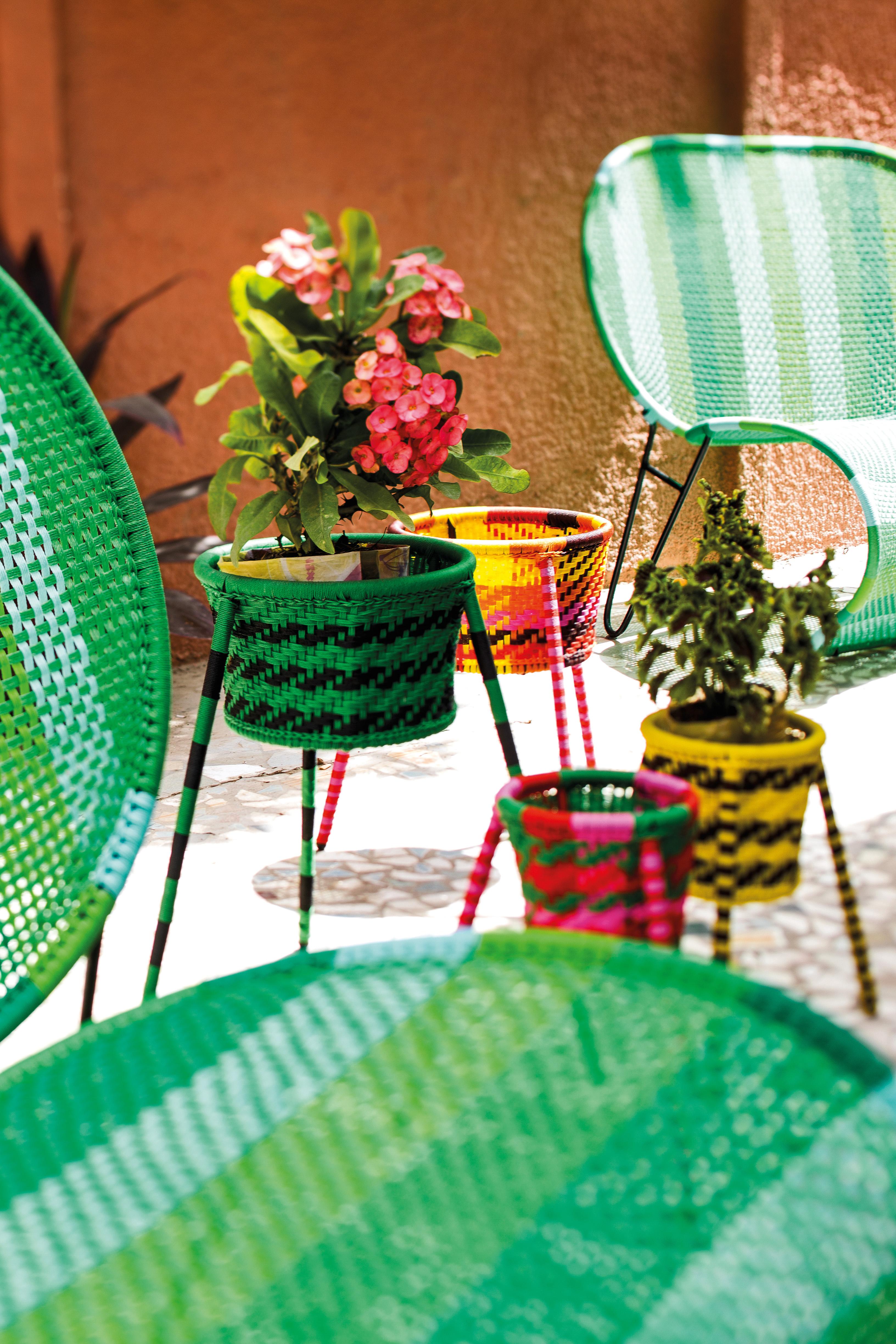 Moroso Jardin Suspendu-Korbset für den Außenbereich von Concetta Giannangeli (Moderne) im Angebot