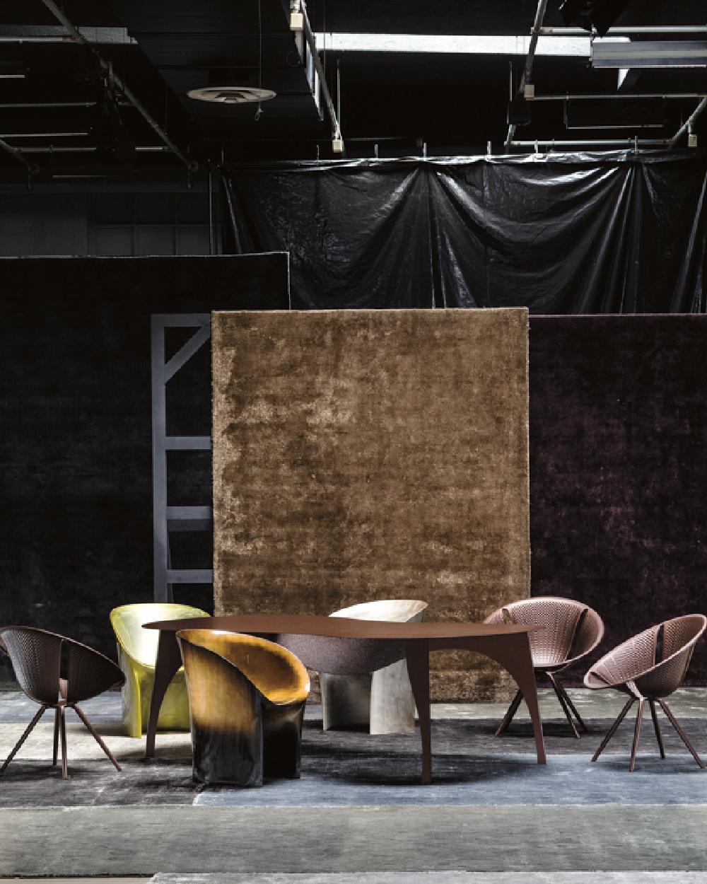 Moroso NO-WASTE table by Ron Arad For Sale 1