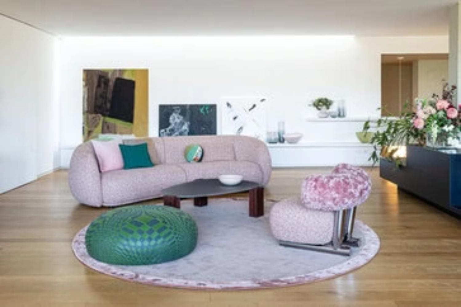 Canapé 2 places Moroso Pacific en sable par Patricia Urquiola Neuf - En vente à Brooklyn, NY