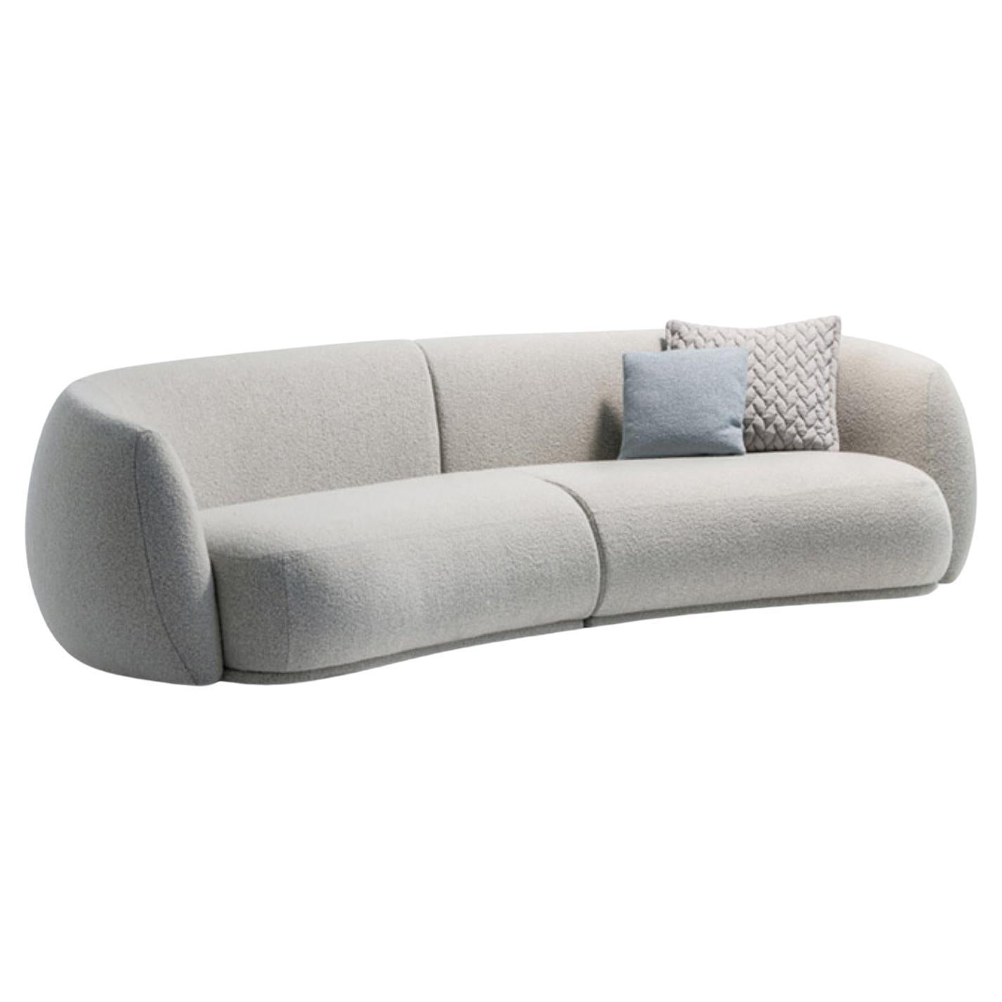 Moroso Pacific 3-Sitzer-Sofa in Weiß sand von Patricia Urquiola