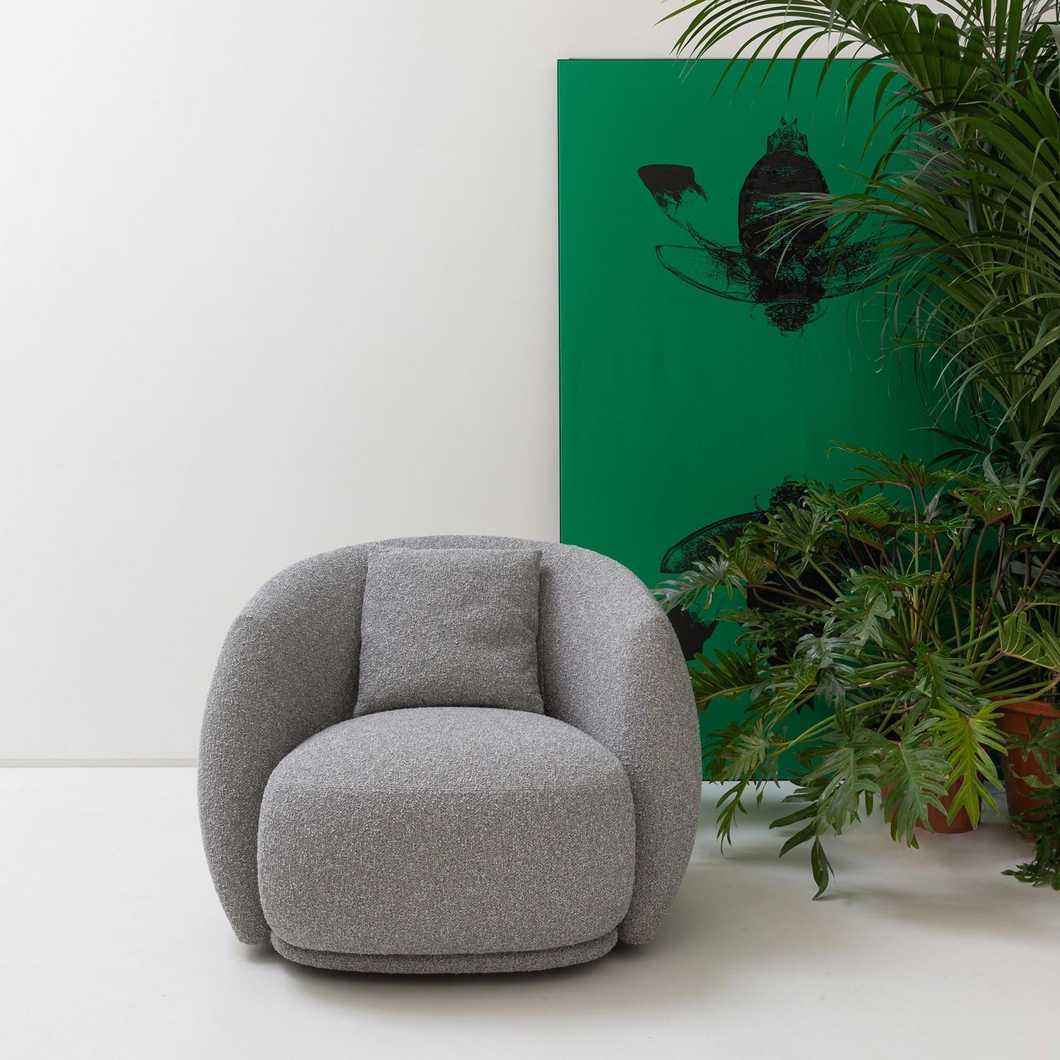 Moderne Fauteuil Moroso Pacific en sable blanc par Patricia Urquiola en vente