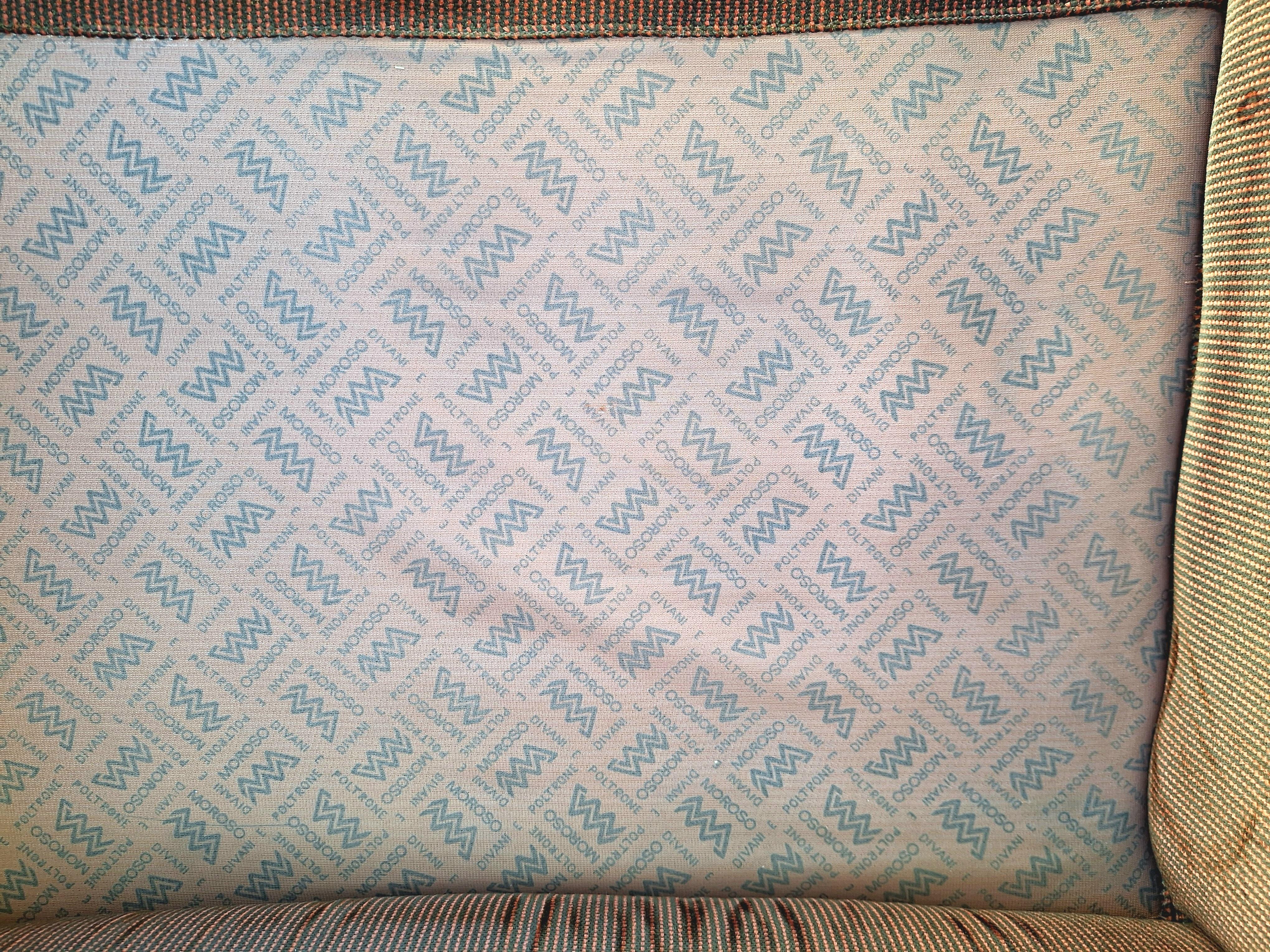 Pareja de tumbonas italianas vintage Moroso Tapicería en venta