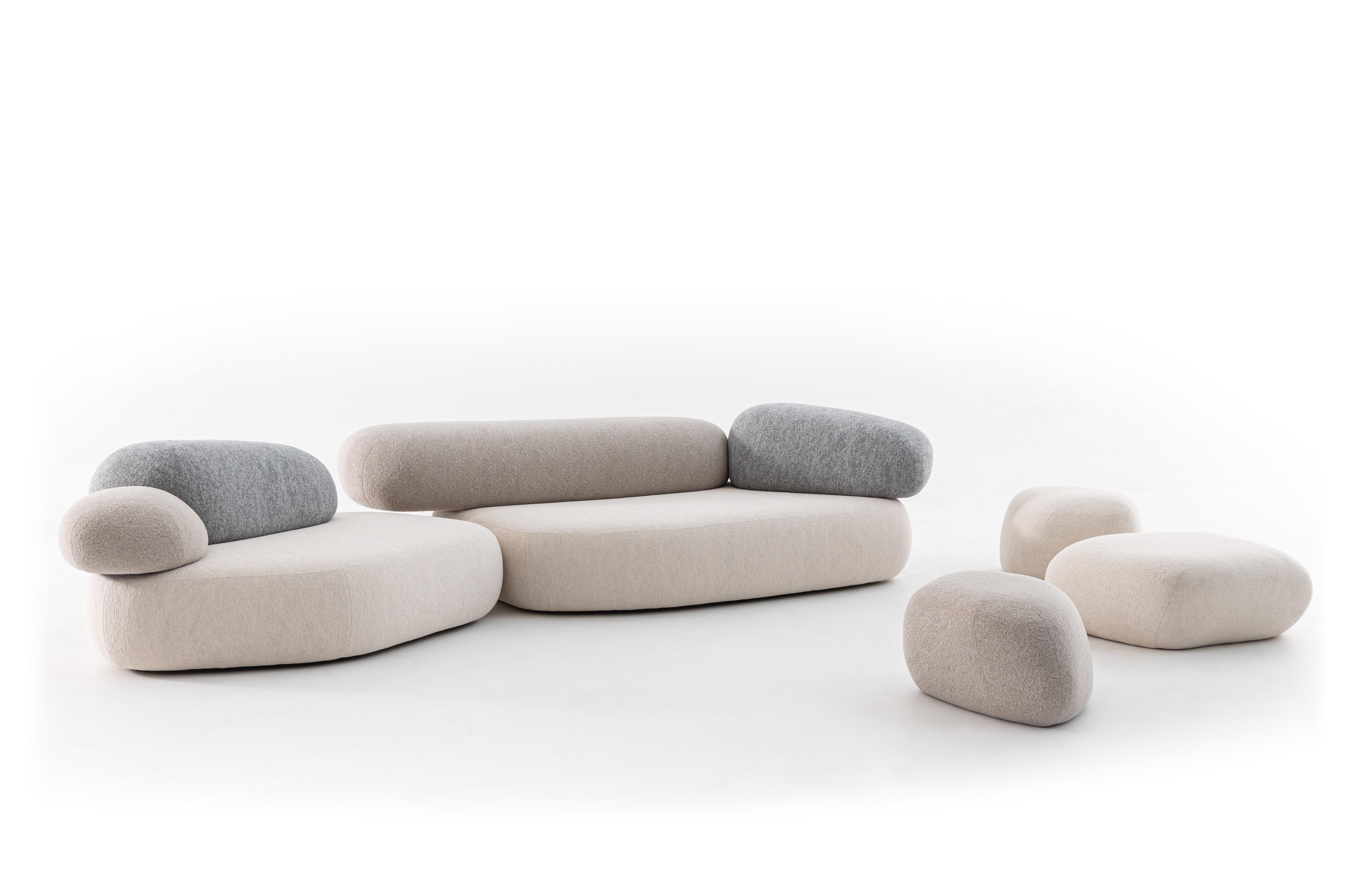 Wood Moroso PEBBLE RUBBLE  by Front Design For Sale