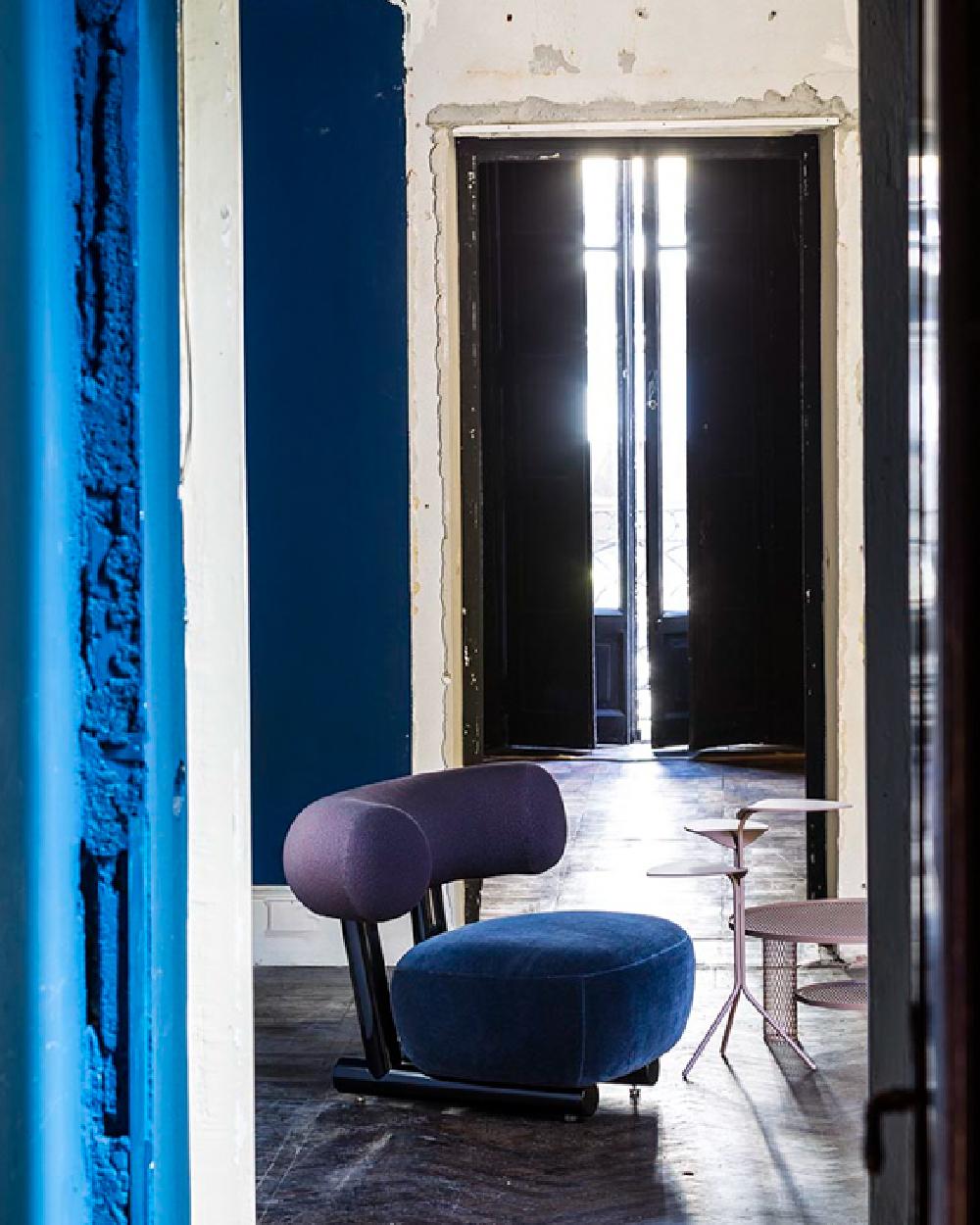 Sillón Moroso PIPE de Daniel Libeskind Acero en venta