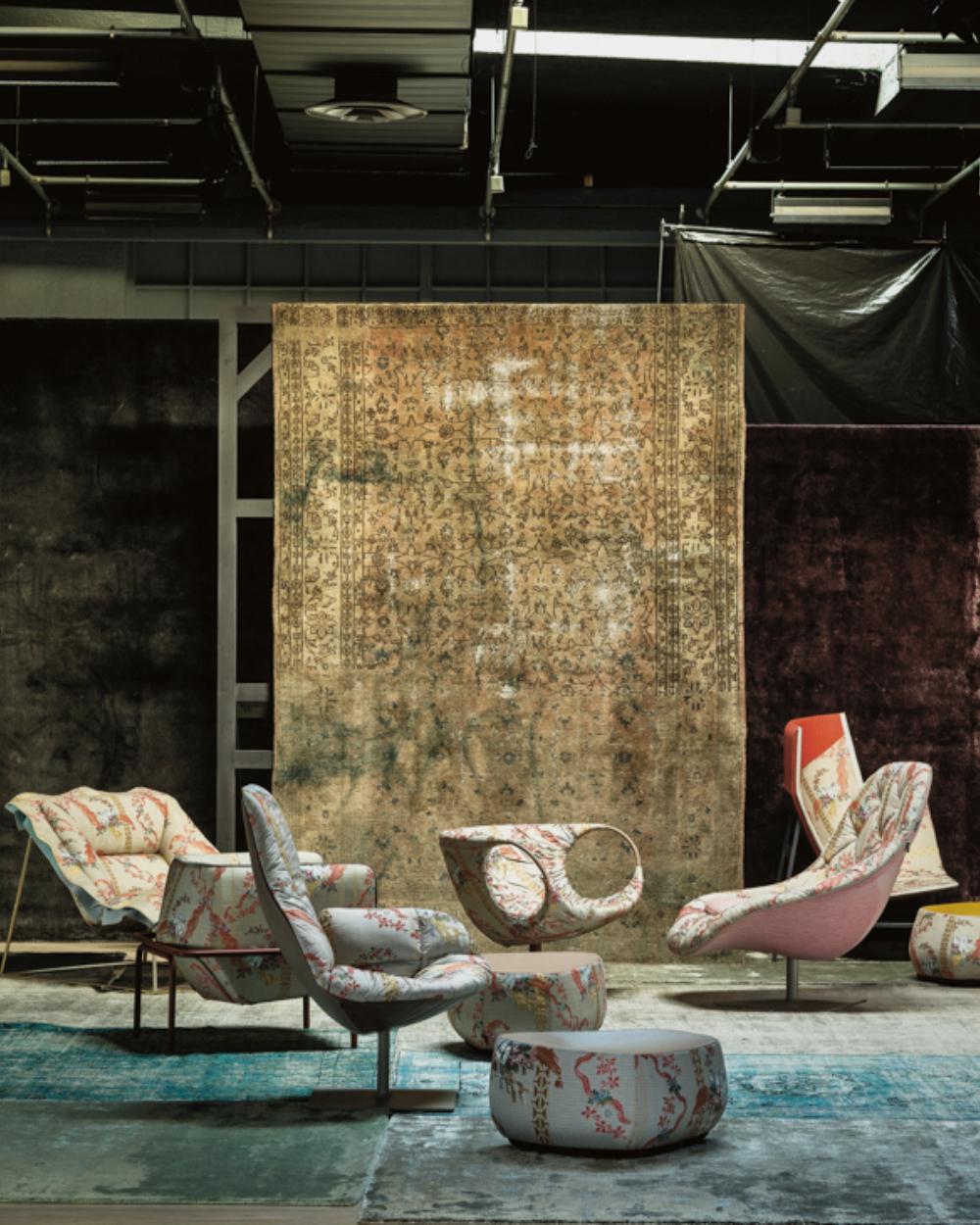 Moroso SMOCK Armchair by Patricia Urquiola For Sale 5