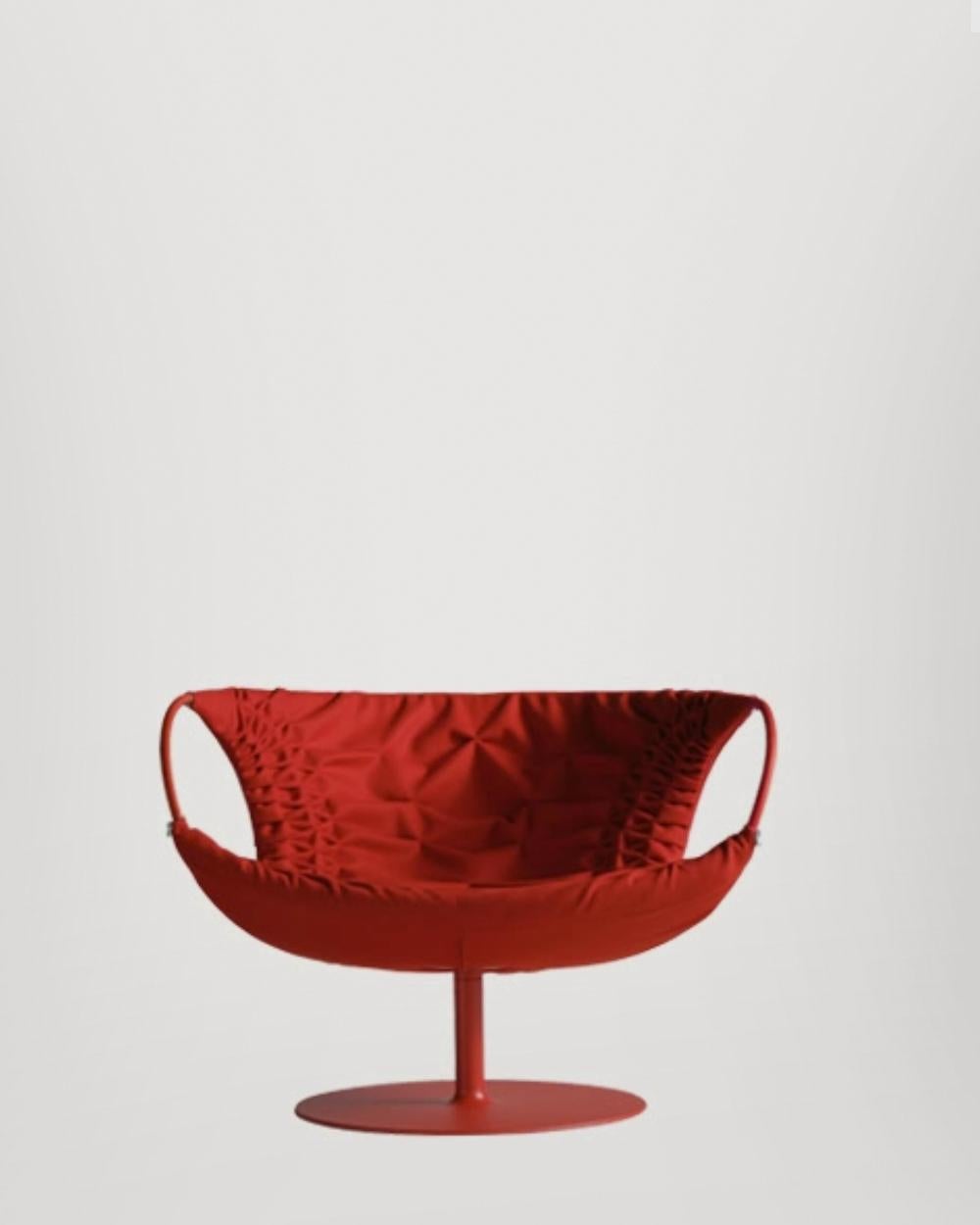 Steel Moroso SMOCK Armchair by Patricia Urquiola For Sale