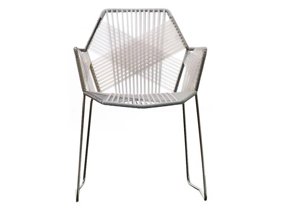 Moroso Tropicalia Dining Chair with or Without Arms in Multi, Black or White For Sale 9