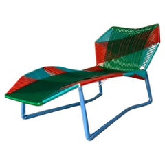 Used Moroso "Tropicalia" Outdoor Sun Lounger Chaise Longue -  In "Jungle"