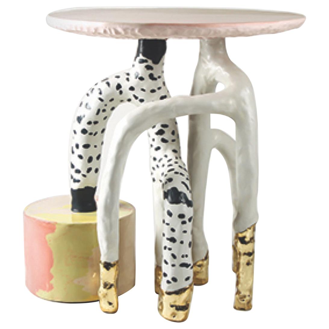 "Morph" Side Table by Sayar & Garibeh in Collaboration with Katie Stout