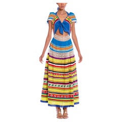 MORPHEW ATELIER Rainbow Patchwork Cotton Dress