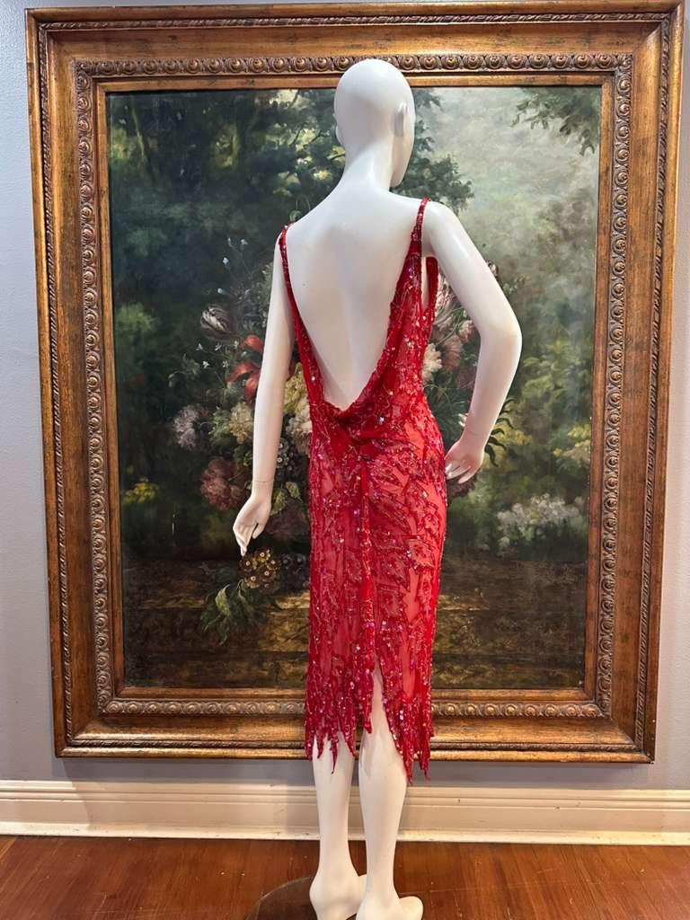 red beaded cocktail dress Elegant Wine Red Beaded Corset Evening Dress with Cape Sleeves SS349