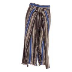 MORPHEW COLLECTION Black & Blue Cotton Handwoven Hand-Dyed African Indigo Wrap