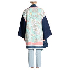 MORPHEW COLLECTION Cotton Vintage California Souvenir Jacket Length Duster