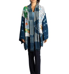 Morphew Collection Cotton Vintage Florida Souvenir Jacket Length Duster