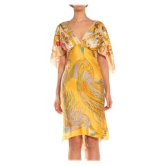 MORPHEW COLLECTION Gold
Cream Animal Print Silk 2-Scarf Dress Made From Salvat MORPHEW COLLECTION Gold
Cream Animal Print Silk 2-Scarf Dress Made From Salvat