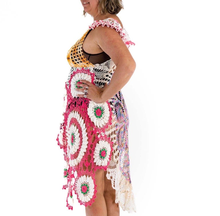 crochet doily dress Katty's Cosy Cove: Doily Dress
