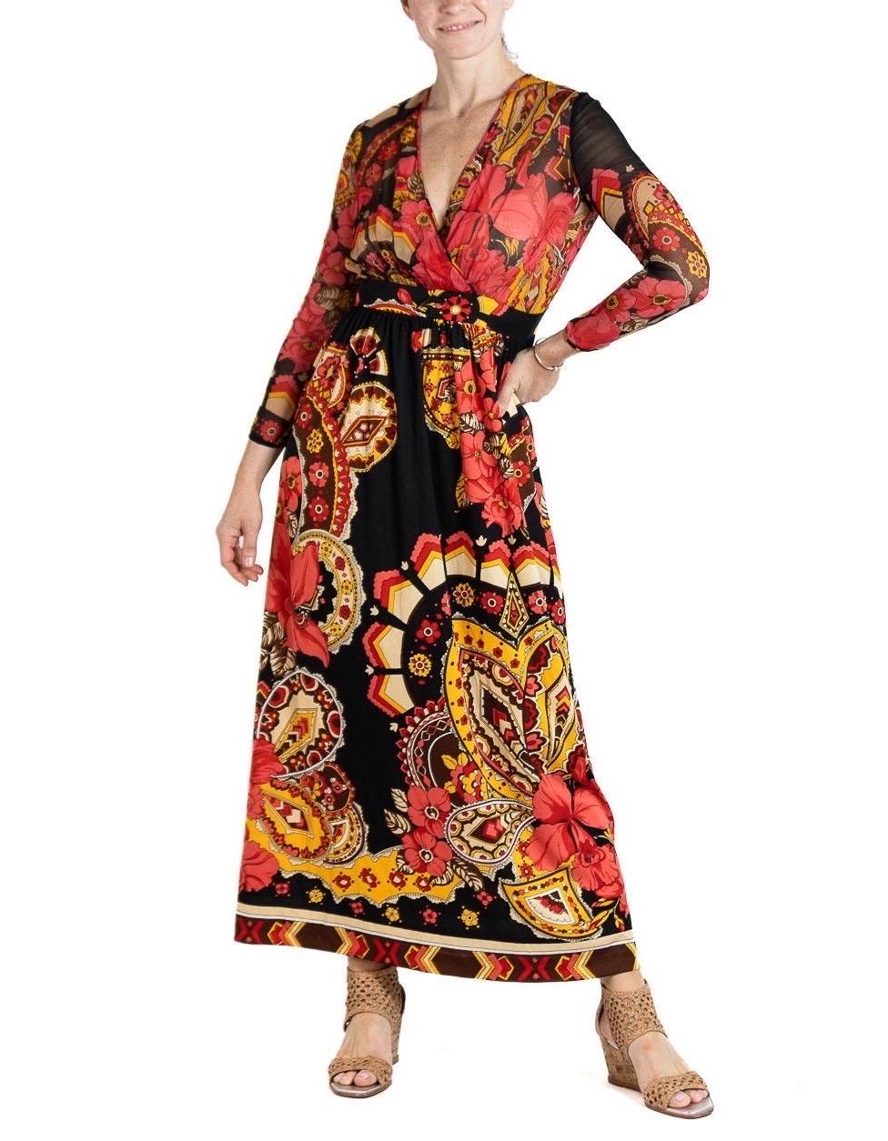 MORPHEW COLLECTION Rainbow Silk Taffeta Plaid Denise Dress For Sale 4