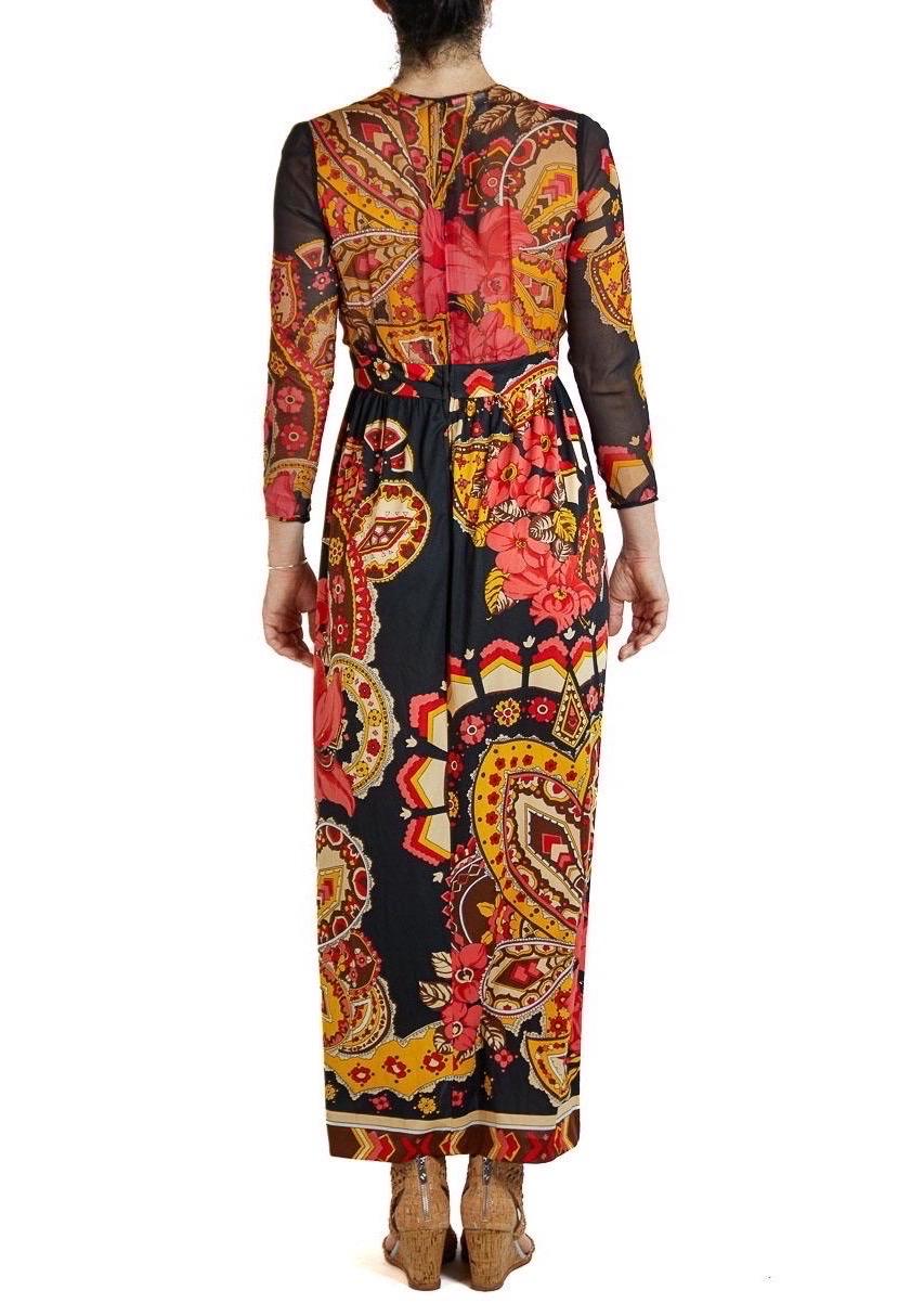 MORPHEW COLLECTION Rainbow Silk Taffeta Plaid Denise Dress For Sale 5