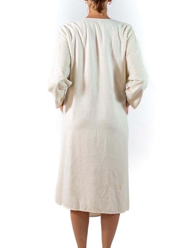 Morphew Collection Silk Unisex Cowl Draped Tunic With Pockets For Sale 4
