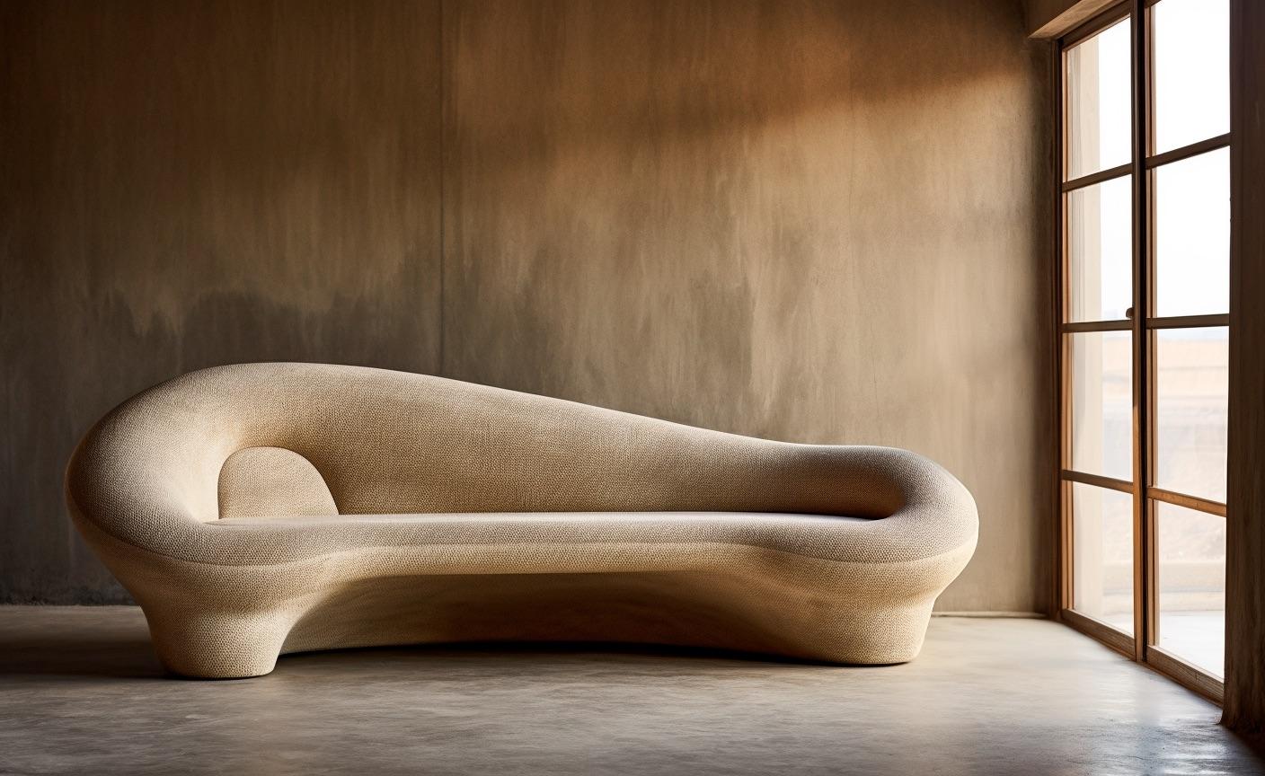 Moderne Canapé minimal Morpho en vente