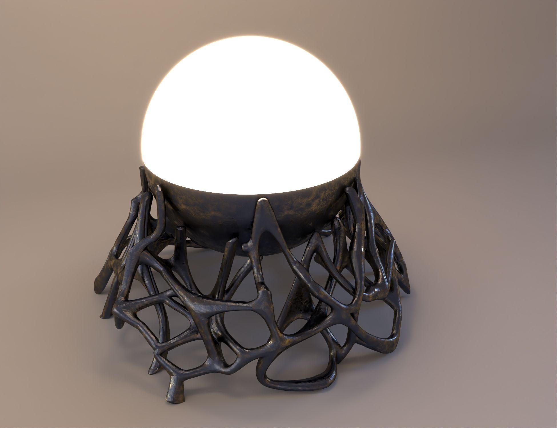 French Morphogen Lamp by John Brevard For Sale