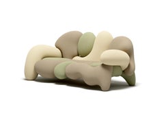 Canapé Indiana en laine bouclée de Misha Kahn