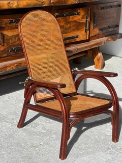 Morris adjustable armchair n° 6392 by Otto Prutscher for Thonet Austria