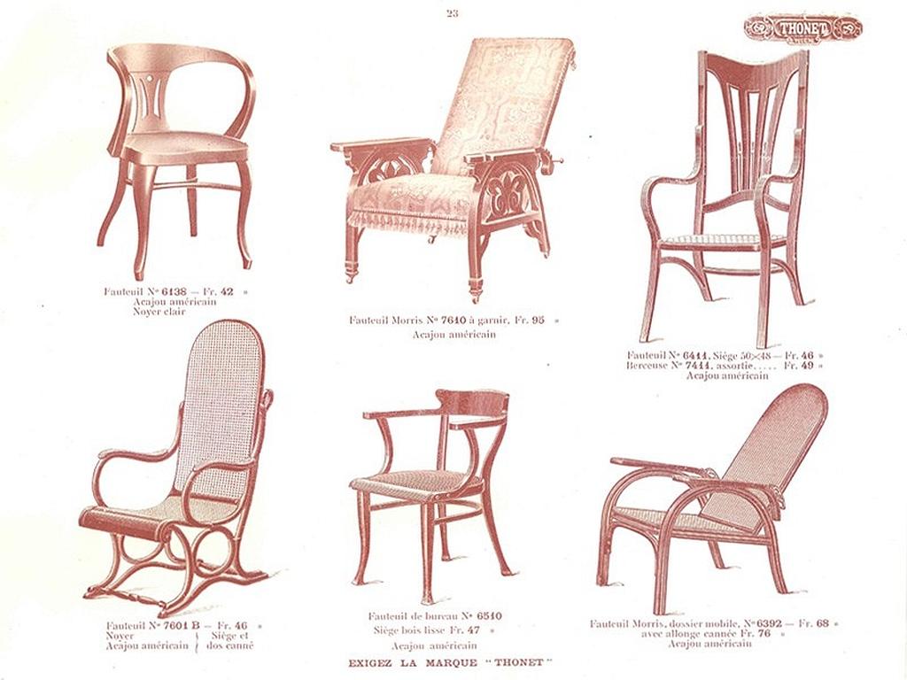 Verstellbarer Morris-Stuhl Nr.6392 von Otto Prutscher für Thonet Österreich im Angebot 1